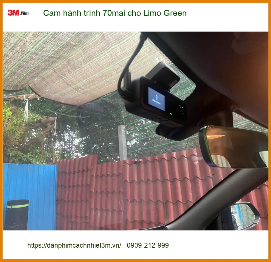 Anh Duy lắp cam hành trình 70mai cho Limo Green tại Quận 12 ảnh thực tế 2