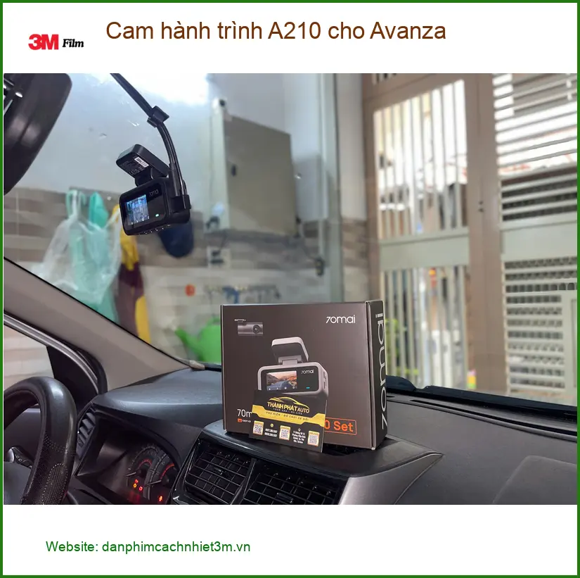 Anh Bách lắp cam hành trình A210 cho Avanza tại Quận 12 ảnh thực tế 5