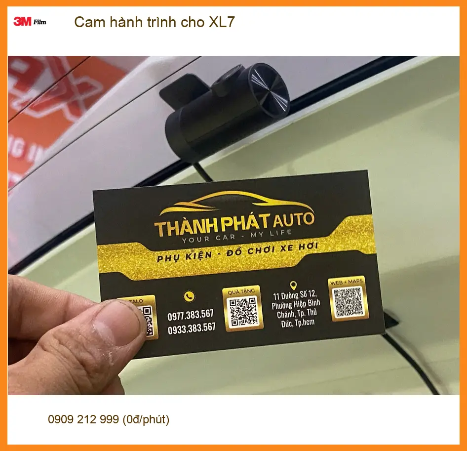 Anh Khang lắp cam hành trình cho Suzuki XL7 tại Quận 12 để an tâm lái xe ảnh thực tế 2