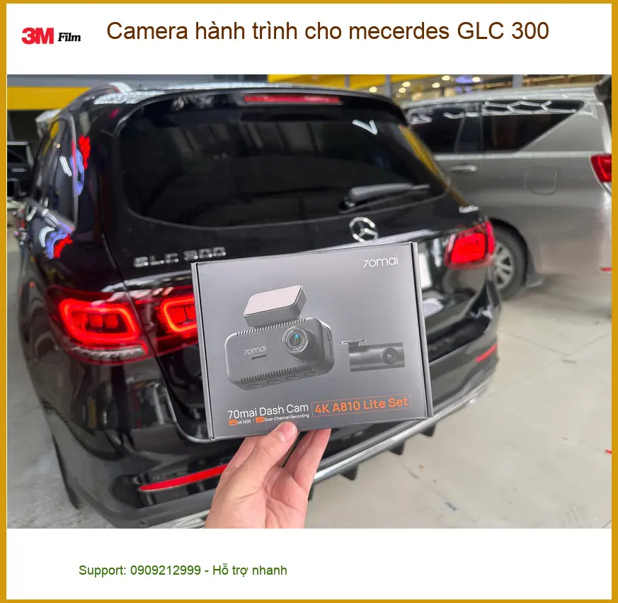 Anh Dũng Lắp Camera Hành Trình Mercedes GLC 300 tại Quận 9 uy tín. ảnh thực tế 3