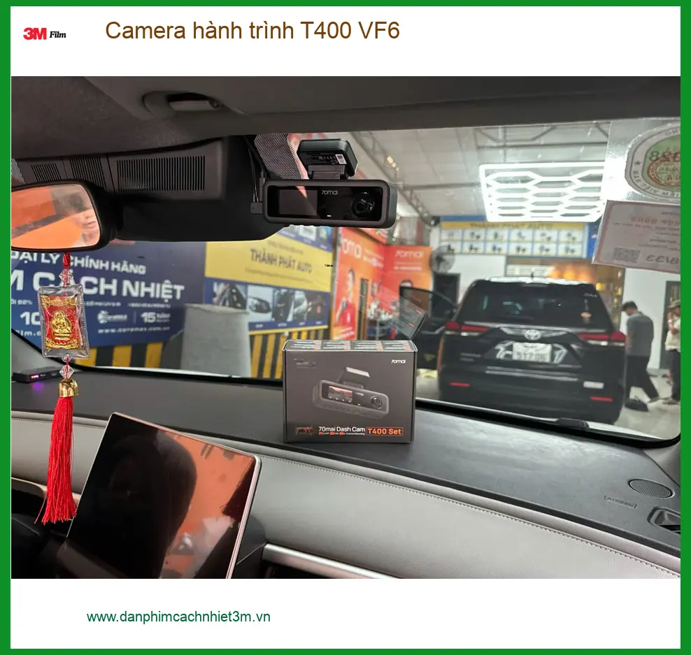 Chị Thanh lắp Camera hành trình T400 VinFast VF6 Quận 12 đảm bảo an toàn ảnh thực tế 5