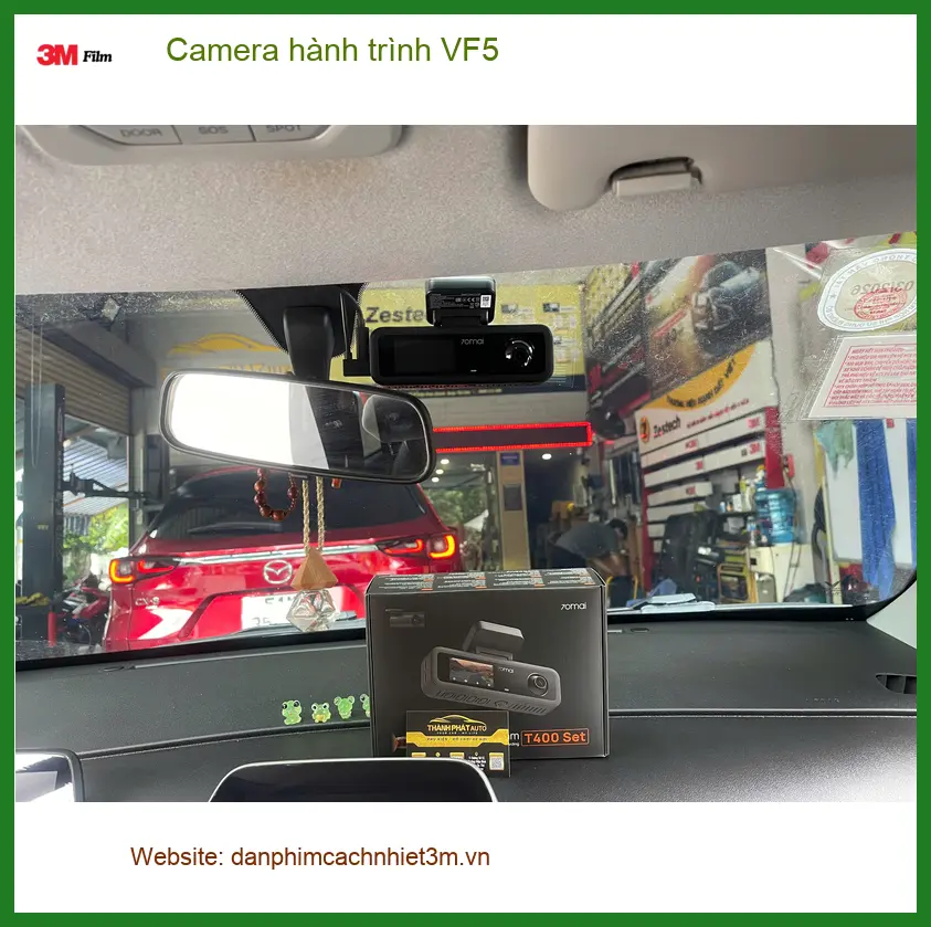 Anh Long lắp Camera hành trình VF5 tại Quận 9 để an tâm lái xe ảnh thực tế 4