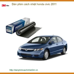 Dán Phim Cách Nhiệt Honda Civic 2011 - Trung Tâm Thi Công Uy Tín TPHCM