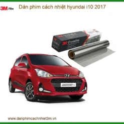 Dán Phim Cách Nhiệt Hyundai i10 2017 - Trung Tâm Thi Công Uy Tín TPHCM