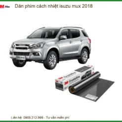 Dán Phim Cách Nhiệt Isuzu Mu-X 2018 - Trung Tâm Thi Công Chính Hãng TPHCM