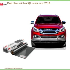 Dán Phim Cách Nhiệt Isuzu MUX 2019 - Trung Tâm Thi Công Chính Hãng TPHCM