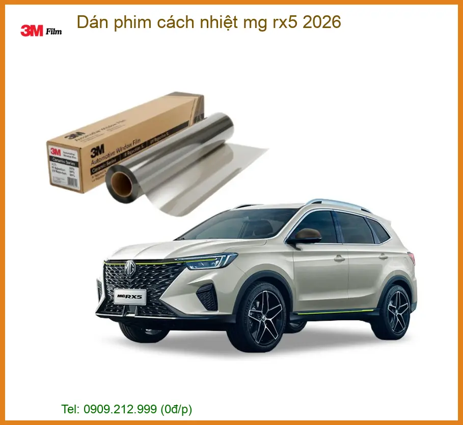 Dán Phim Cách Nhiệt MG RX5 2026 - Trung Tâm Lắp Đặt Uy Tín Cao Cấp TPHCM