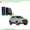 Dán Phim Cách Nhiệt MG ZS 2021 - Trung Tâm Lắp Đặt Chính Hãng TPHCM
