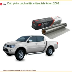 Dán Phim Cách Nhiệt Mitsubishi Triton 2009 - Trung Tâm Gắn Chính Hãng TPHCM