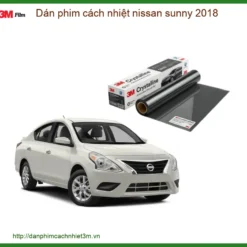 Dán Phim Cách Nhiệt Nissan Sunny 2018 - Trung Tâm Thi Công Chính Hãng TPHCM