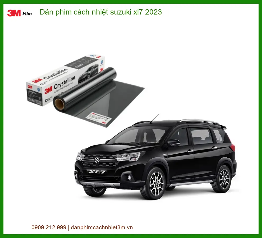 Dán Phim Cách Nhiệt Suzuki XL7 2023 - Trung Tâm Thi Công Chính Hãng TPHCM
