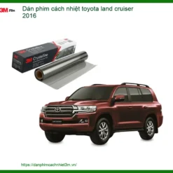 Dán Phim Cách Nhiệt Toyota Land Cruiser 2016 - Địa Chỉ Lắp Đặt Uy Tín TPHCM