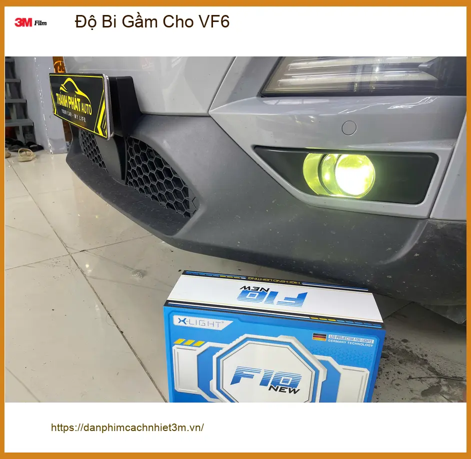 Anh Quang độ Bi Gầm cho VinFast VF6 tại Quận 9 tăng sáng hiệu quả