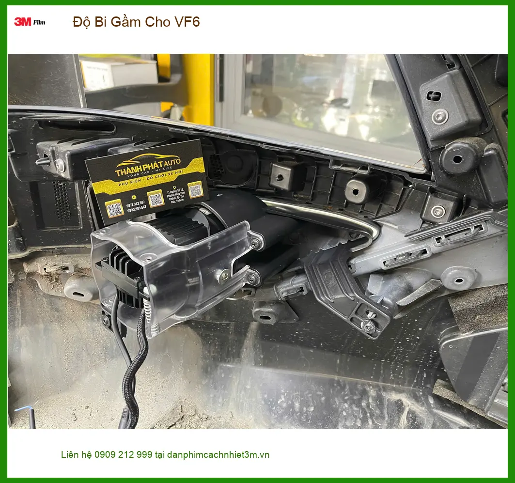 Anh Quang độ Bi Gầm cho VinFast VF6 tại Quận 9 tăng sáng hiệu quả ảnh thực tế 2