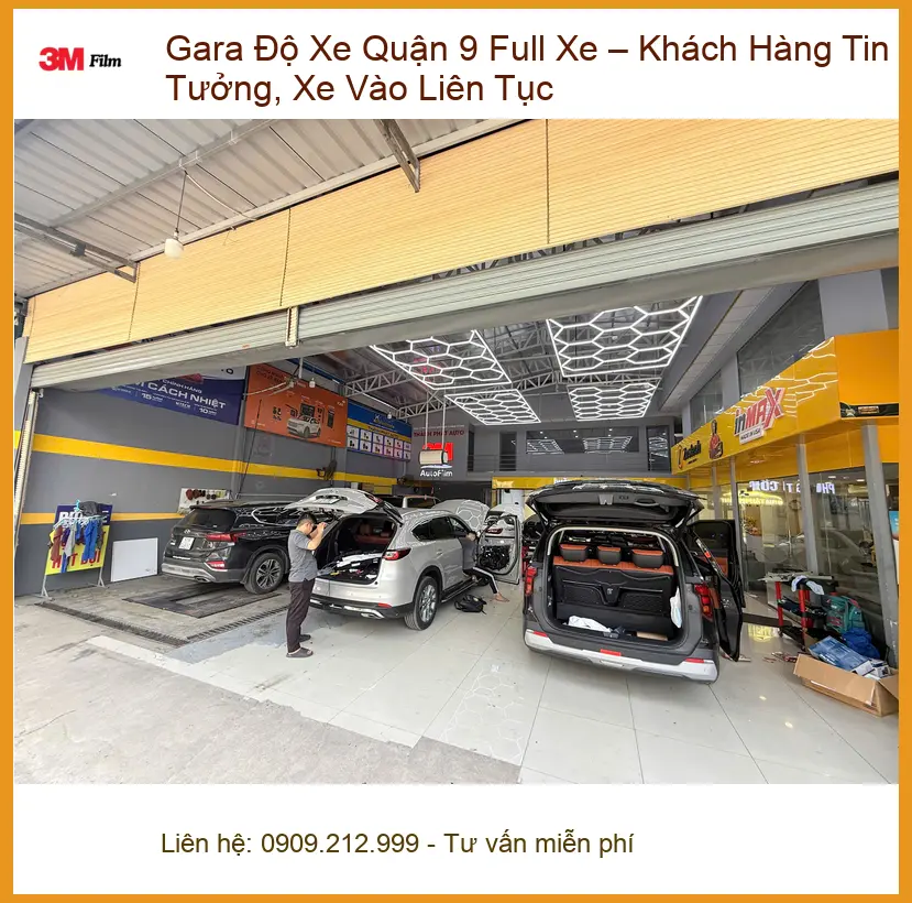 Anh Trường độ xe Hyundai Santa Fe toàn diện tại Gara Quận 9 theo phong cách riêng