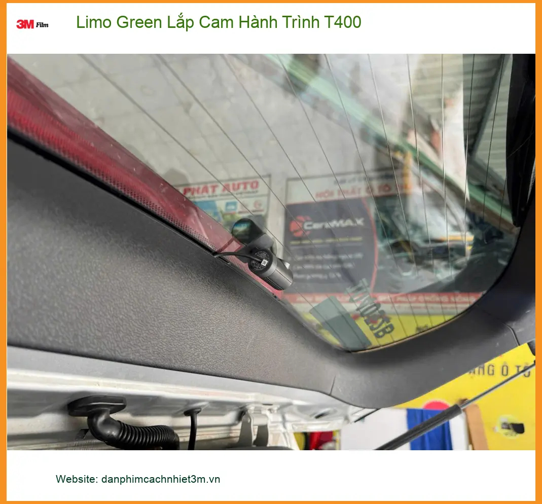 Anh Quang Limo Green Lắp Cam Hành Trình T400 tại Quận Thủ Đức an tâm di chuyển ảnh thực tế 3