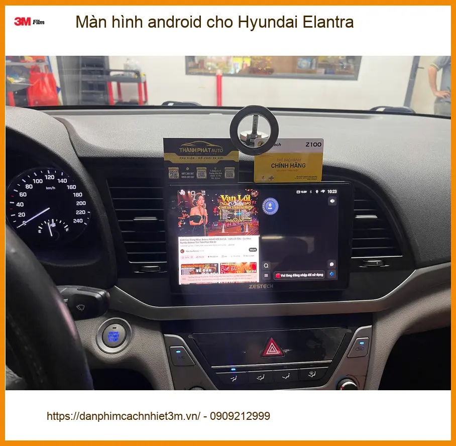 Anh Quang nâng cấp màn hình Android Hyundai Elantra tại Quận 12 tiện nghi hơn ảnh thực tế 4