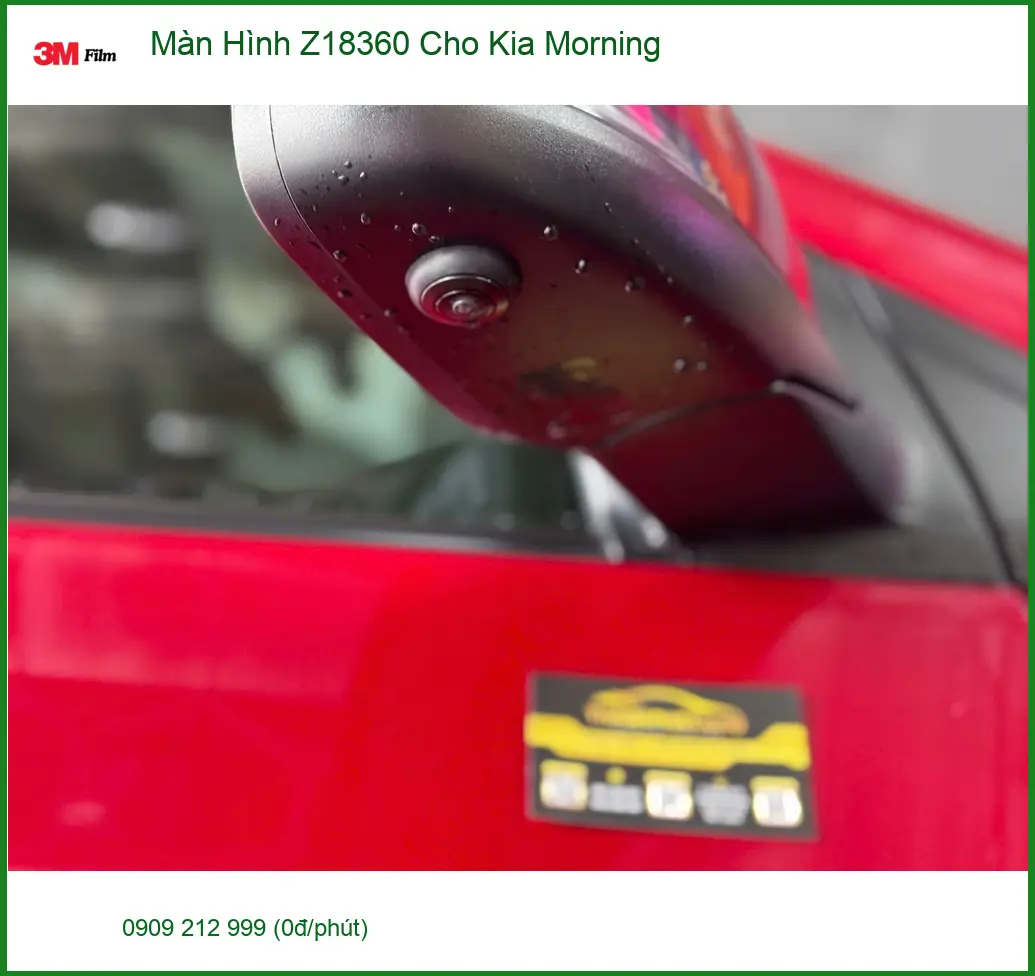 Anh Quang lắp Màn Hình Z18360 cho Kia Morning Quận 9, nâng tầm trải nghiệm ảnh thực tế 2