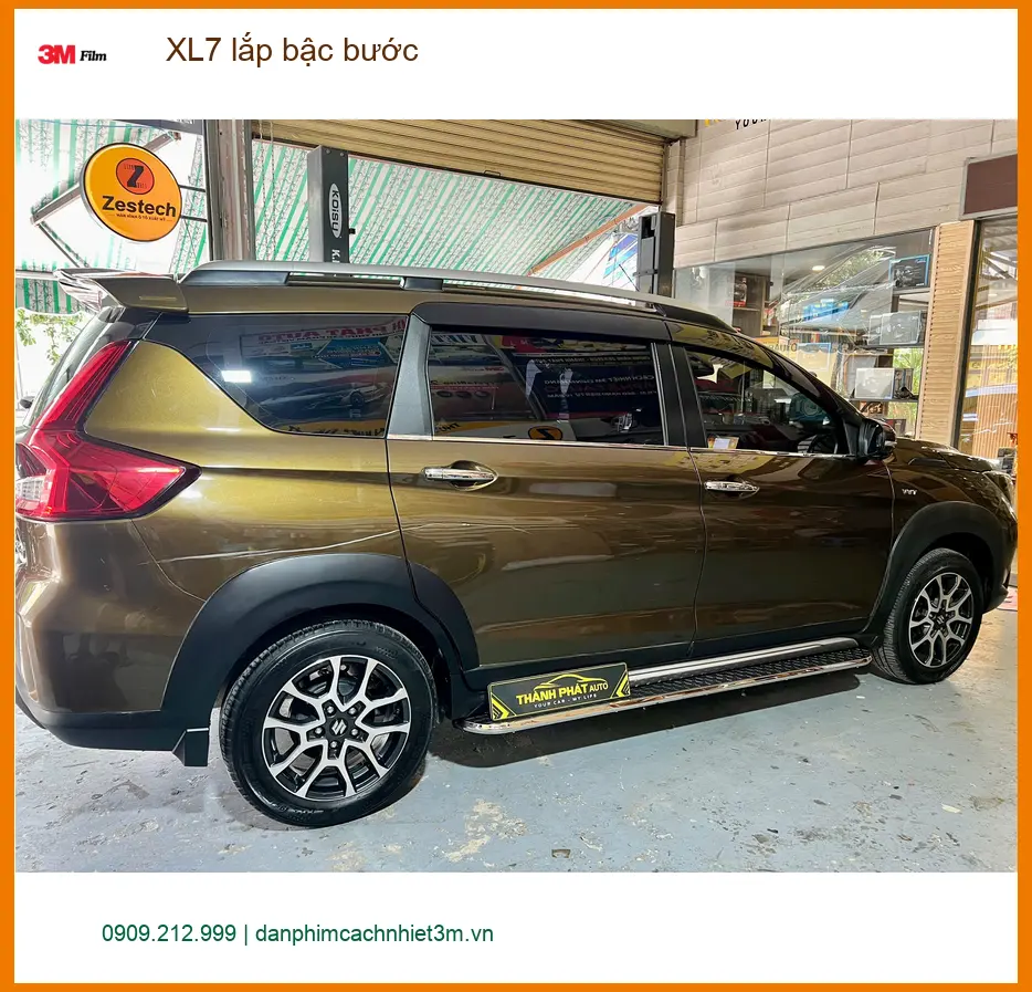 Anh Dũng Suzuki XL7 lắp bậc bước bền đẹp tại Quận Thủ Đức