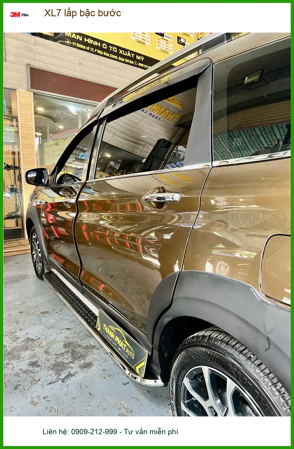 Anh Dũng Suzuki XL7 lắp bậc bước bền đẹp tại Quận Thủ Đức ảnh thực tế 4