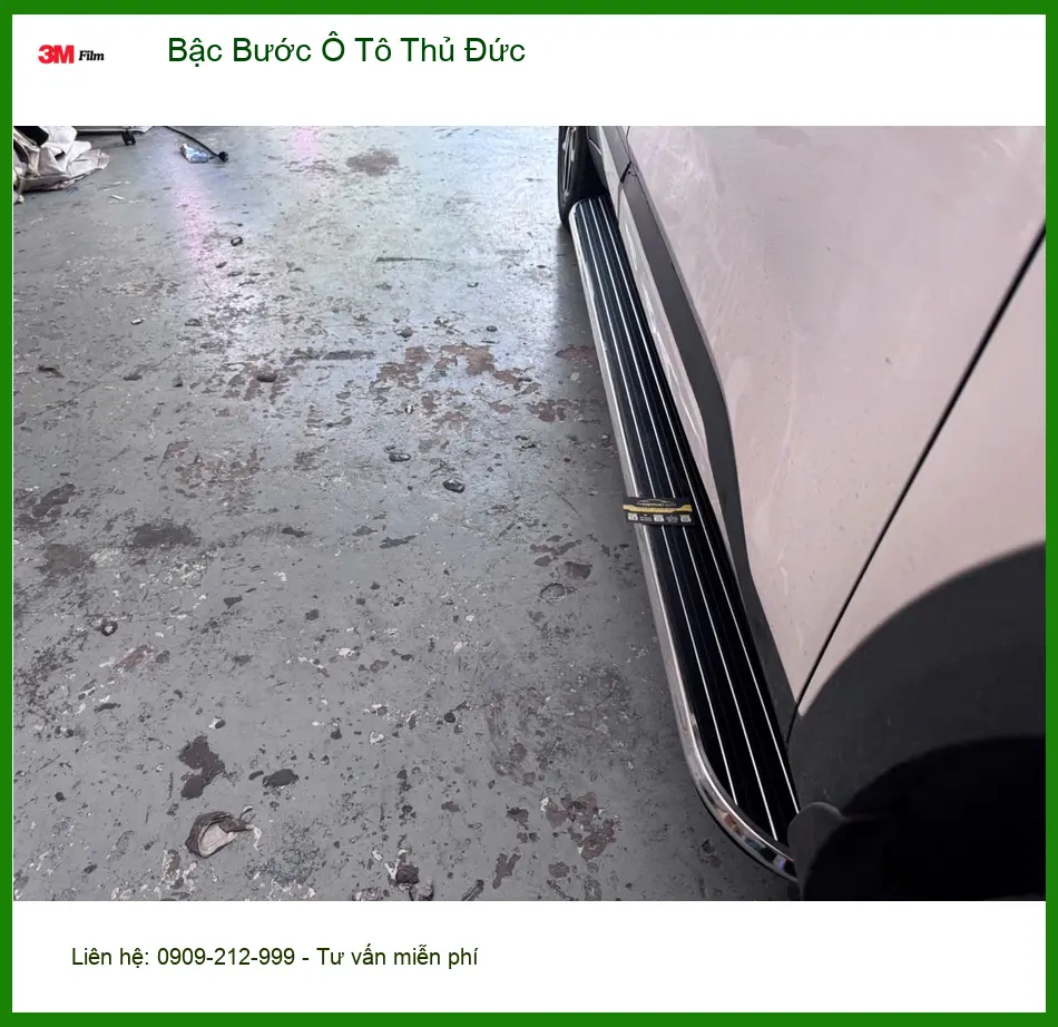 Bác Hùng lắp bậc bước ô tô Mazda CX-5 tại Thủ Đức để lên xuống tiện lợi ảnh thực tế 5