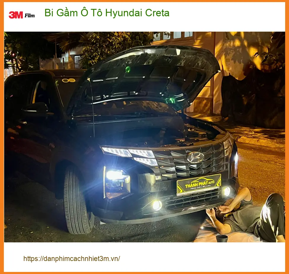 Anh Quang độ Bi Gầm Ô Tô Hyundai Creta để cải thiện tầm nhìn tại Quận Thủ Đức ảnh thực tế 2