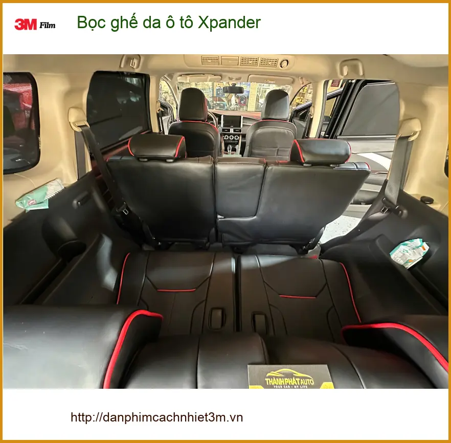 Anh Minh bọc ghế da Xpander Quận 1 để nội thất sang trọng và dễ vệ sinh