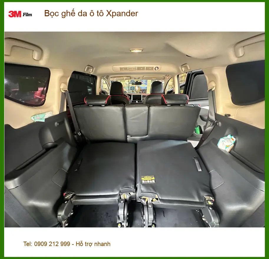 Anh Minh bọc ghế da Xpander Quận 1 để nội thất sang trọng và dễ vệ sinh ảnh thực tế 4