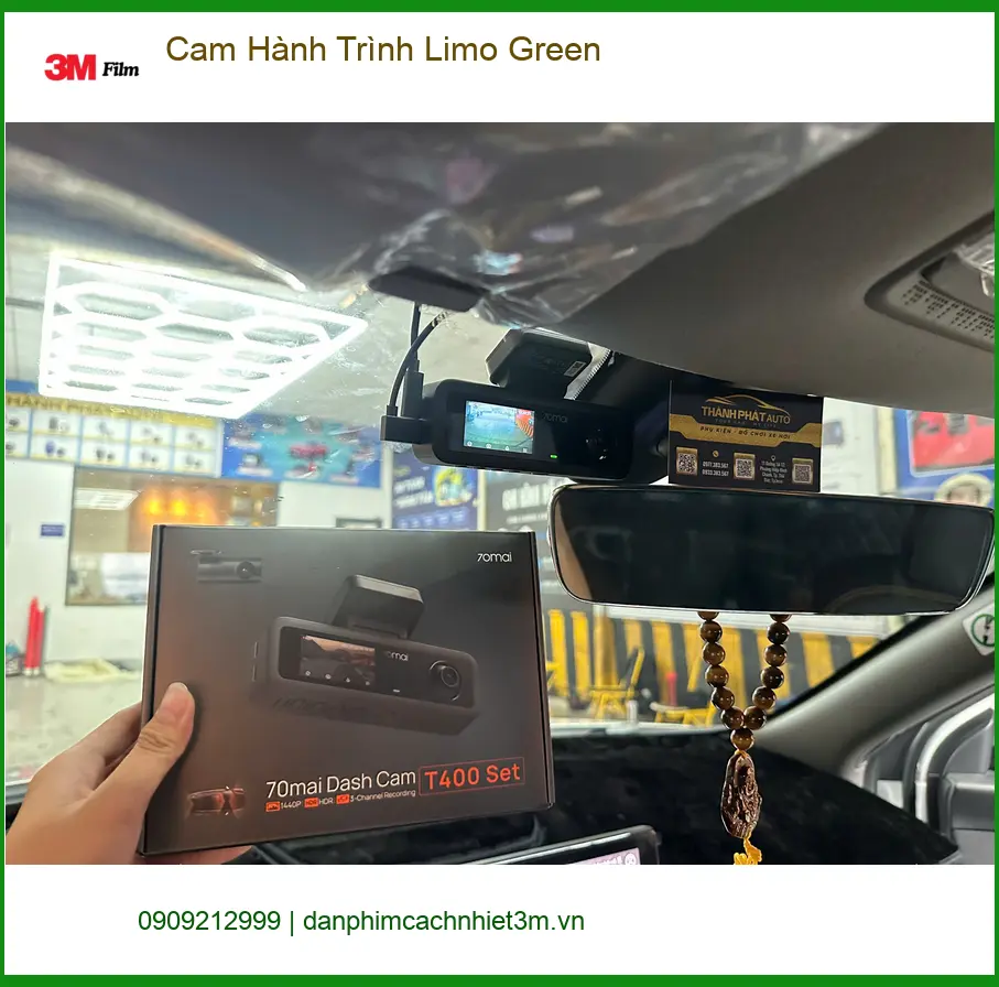 Chú Hưng lắp Cam Hành Trình Limo Green cho Honda CRV tại Quận 12 tránh rủi ro