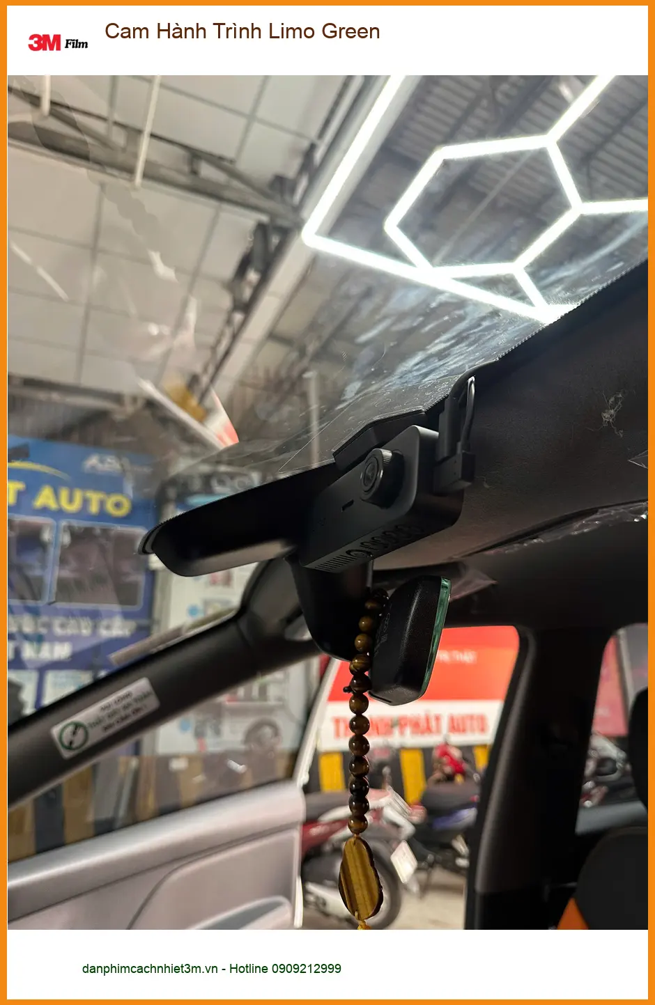 Chú Hưng lắp Cam Hành Trình Limo Green cho Honda CRV tại Quận 12 tránh rủi ro ảnh thực tế 2