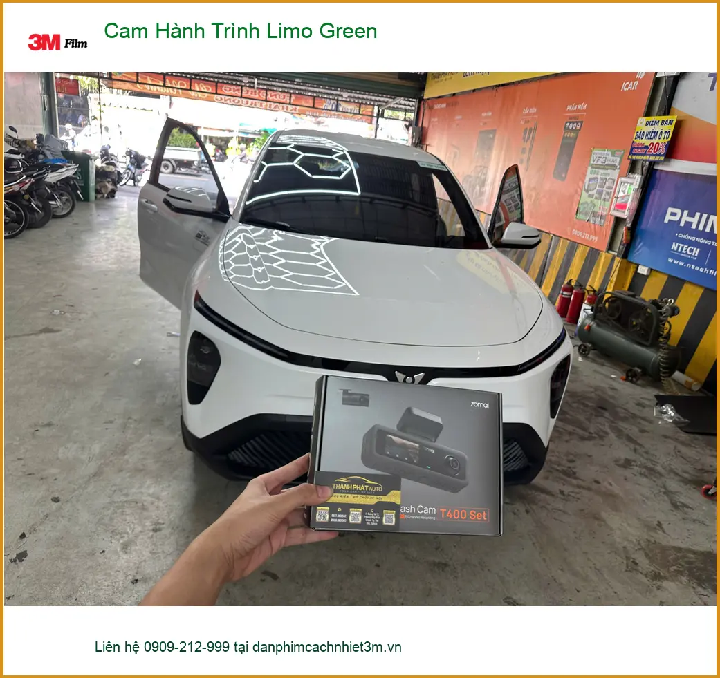 Chú Hưng lắp Cam Hành Trình Limo Green cho Honda CRV tại Quận 12 tránh rủi ro ảnh thực tế 3