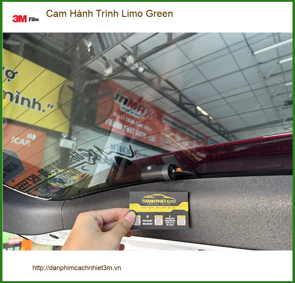 Chú Hưng lắp Cam Hành Trình Limo Green cho Honda CRV tại Quận 12 tránh rủi ro ảnh thực tế 4