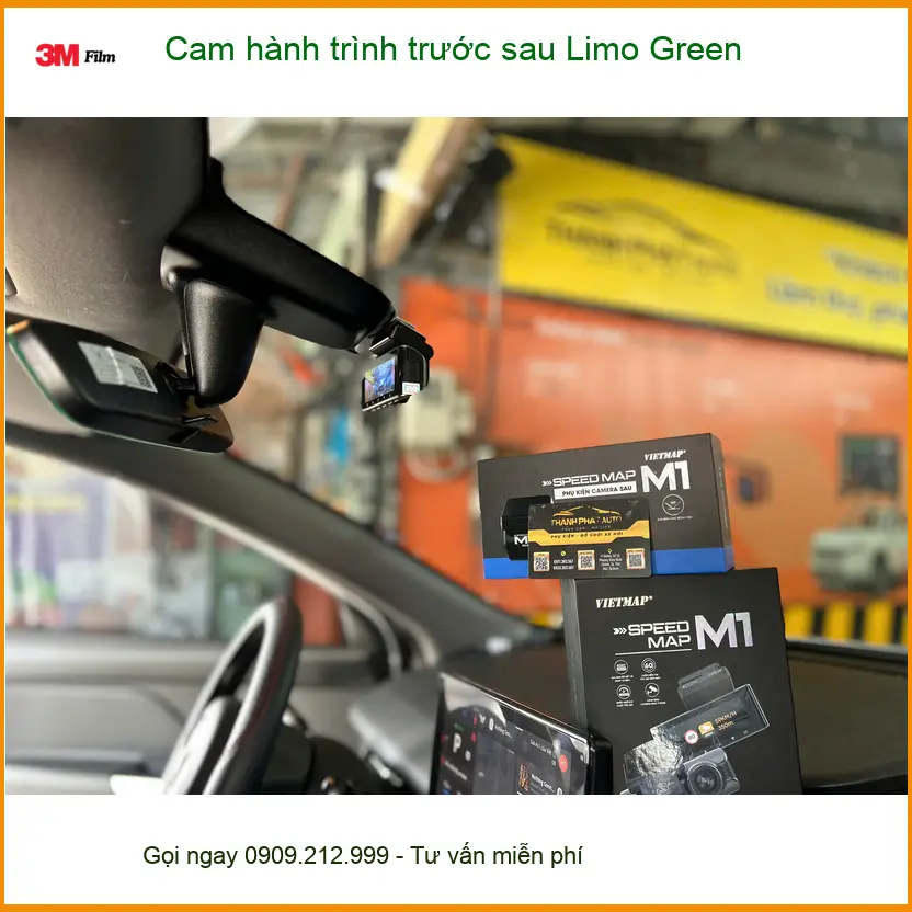 Anh Lâm gắn Cam hành trình trước sau Limo Green tại Gò Vấp cho Honda HR-V ảnh thực tế 2