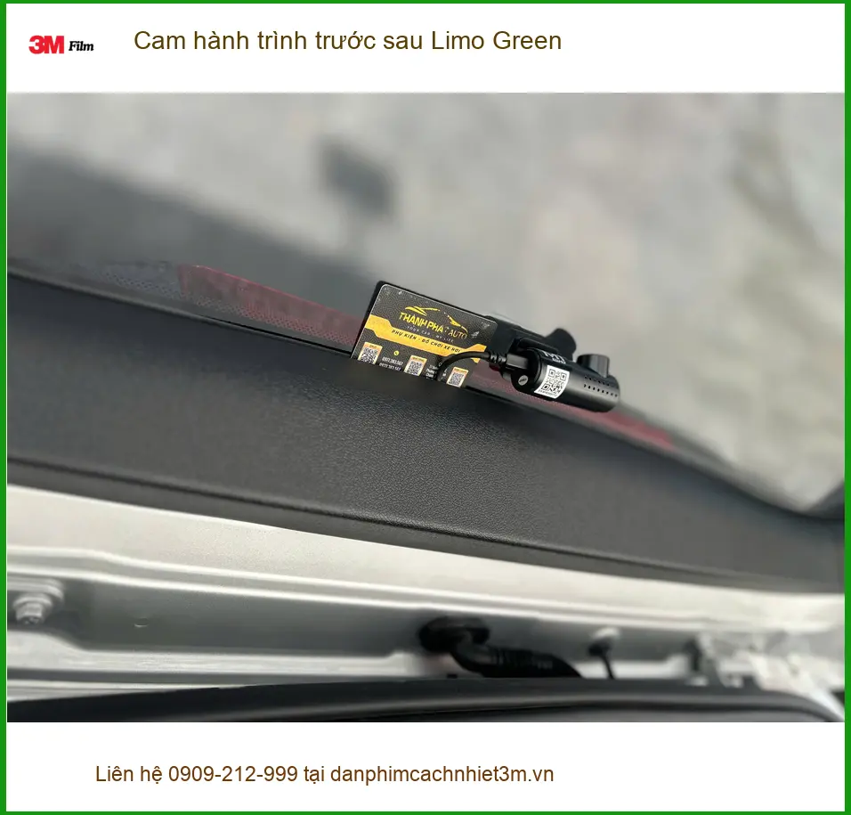 Anh Lâm gắn Cam hành trình trước sau Limo Green tại Gò Vấp cho Honda HR-V ảnh thực tế 3