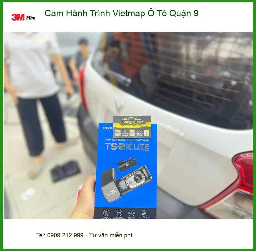 Anh Tùng lắp Cam Hành Trình Vietmap Ô Tô cho Hyundai Accent Quận 9 ảnh thực tế 3