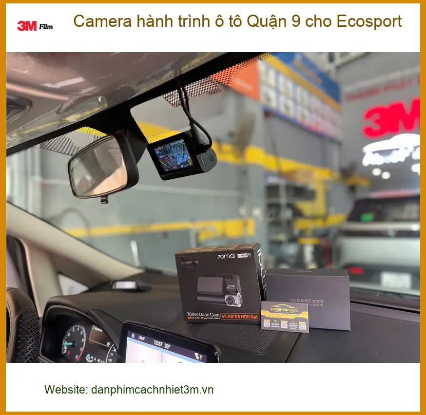 Anh Duy lắp camera hành trình ô tô Ford Ecosport tại Quận 9 để yên tâm di chuyển ảnh thực tế 3