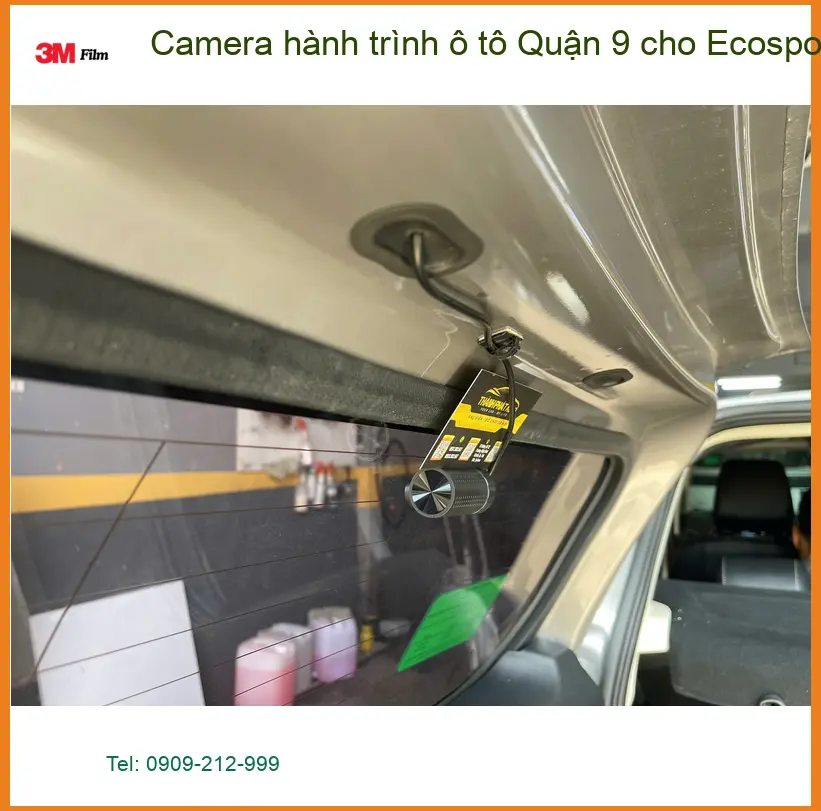 Anh Duy lắp camera hành trình ô tô Ford Ecosport tại Quận 9 để yên tâm di chuyển ảnh thực tế 4