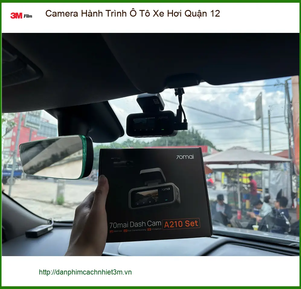 Bác Thành lắp Camera Hành Trình cho Honda CR-V tại Quận 12