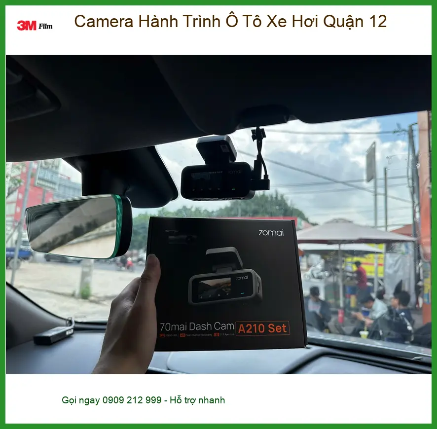 Bác Thành lắp Camera Hành Trình cho Honda CR-V tại Quận 12 ảnh thực tế 3