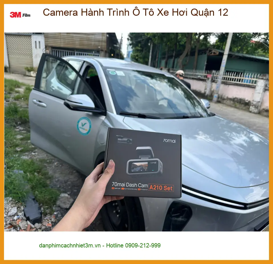 Bác Thành lắp Camera Hành Trình cho Honda CR-V tại Quận 12 ảnh thực tế 4