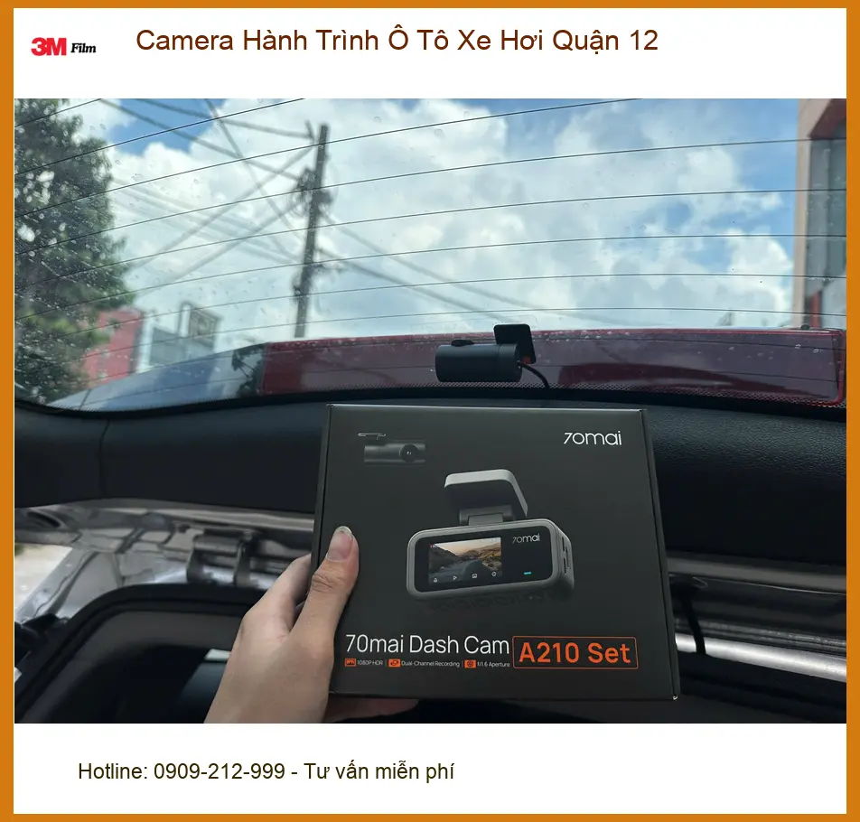 Bác Thành lắp Camera Hành Trình cho Honda CR-V tại Quận 12 ảnh thực tế 5
