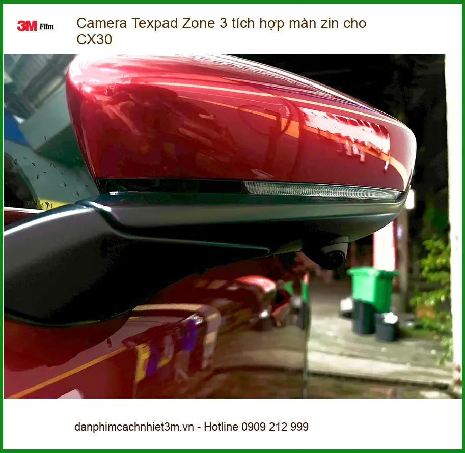 Anh Cường lắp Camera Texpad Zone 3 tích hợp màn zin cho CX30 Quận 9 ảnh thực tế 2