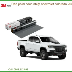 Dán Phim Cách Nhiệt Chevrolet Colorado 2022 - Trung Tâm Thi Công Uy Tín TPHCM