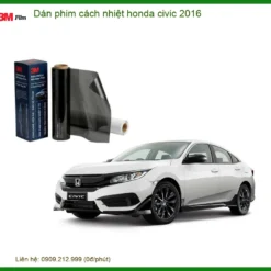 Dán Phim Cách Nhiệt Honda Civic 2016 - Trung Tâm Thi Công Chính Hãng, Giá Tốt TPHCM