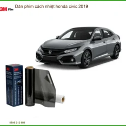 Dán Phim Cách Nhiệt Honda Civic 2019 - Trung Tâm Thi Công Chính Hãng TPHCM