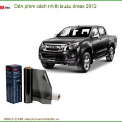 Dán Phim Cách Nhiệt Isuzu Dmax 2012 - Trung Tâm Lắp Đặt Uy Tín TPHCM