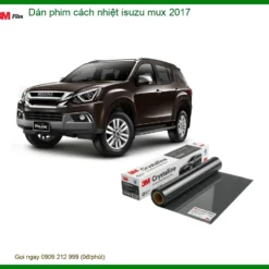 Dán Phim Cách Nhiệt Isuzu Mu-X 2017 - Trung Tâm Lắp Đặt Uy Tín TPHCM