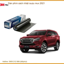 Dán phim cách nhiệt Isuzu MUX 2021 - Trung Tâm Lắp Đặt Chính Hãng TPHCM