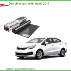 Dán Phim Cách Nhiệt Kia Rio 2017 - Trung Tâm Lắp Đặt Chính Hãng TPHCM