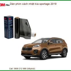 Dán Phim Cách Nhiệt Kia Sportage 2019 - Trung Tâm Thi Công Uy Tín TPHCM